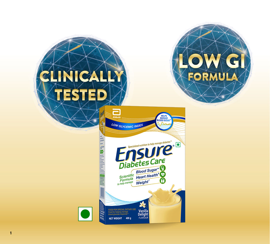 Why Ensure® Diabetes Care? Diabetic Specific Nutritional Drink